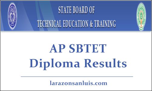 AP SBTET Diploma Results 2019