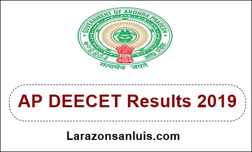 AP DEECET Results 2019